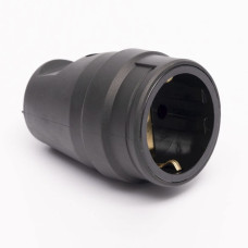 Розетка каучуковая 408 2Р+РЭ IP44 LEE