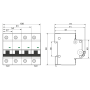 Автоматичний вимикач FB1-125 3P C 50A 10kA ECO