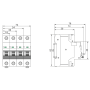 Автоматический выключатель FB2-63 1P C 6A 6kA STANDART