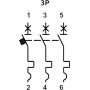 Автоматический выключатель FMC1/3U 3P 16A 35kA (5-10In)