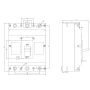 Автоматичний вимикач FMC6/3U 3P 600A 70kA (3-5In)