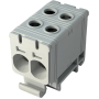 Клемма FT1035F 2P, Cu: 2.5-35/Al: 2.5-35 мм2, серая