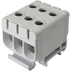 Клемма FT1050F 3P, Cu: 2.5-50 / Al: 6-50 мм2, серая