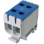 Клемма FT1050N 2P, Cu: 2.5-50 / Al: 6-50 мм2, синяя