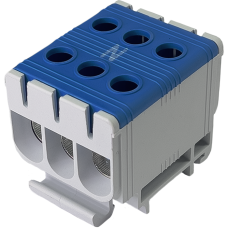 Клема FT1050N 3P,Cu:2.5-50 / Al:6-50 мм2, синя
