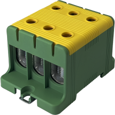 Клема FT1095G 3P,Cu:16-95  / Al: 16-95 мм2, жовто-зелена