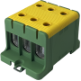 Клема FT1095G 3P,Cu:16-95  / Al: 16-95 мм2, жовто-зелена