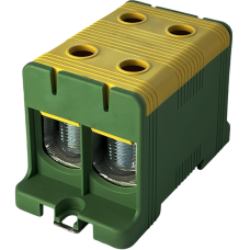Клема FT1150G 2P,Cu:35-150 / Al:35-150 мм2, жовто-зелена