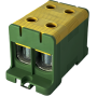 Клема FT1150G 2P,Cu:35-150 / Al:35-150 мм2, жовто-зелена