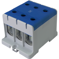 Клема FT1150N 3P,Cu:35-150 / Al:35-150 мм2, синя