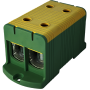 Клема FT1240G 2P,Cu:35-240 / Al:35-240 мм2, жовто-зелена