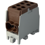 Клеммный блок FJ-25/16.1BR 100A коричневый