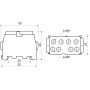 Клеммный блок FJ-35/25.1BL 125A черный