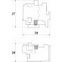 Дополнительный контакт F/AX3 (правый) к FMC3 1NO+1NC