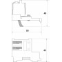 Дополнительный контакт F/AX4 (левый) к FMC4 2NO+2NC
