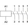 Магнитный пускатель MCF3 16A 4NO 230V