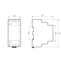Магнитный пускатель MCF3 25A 4NC 24V