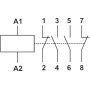 Магнітний пускач  MCF3i 20A 2NO 2NC 230V