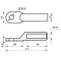 Наконечник кабельный медный CL/CR-185-16
