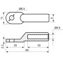 Наконечник кабельный медно-луженый CL/CRL-16-8