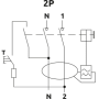 Реле защитного отключения FPR-A 20А/0,3A 2P А 10kA