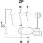 Реле защитного отключения FPR-AC 16А/0,03A 2P АС 10kA