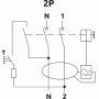 Реле защитного отключения FPR-AC 16А/0,1A 2P АС 10kA
