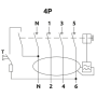 Реле защитного отключения FPR-AC 16А/0,3A 4P АС 10kA