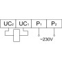 Расцепитель минимального напряжения F/UV6 к FMC6 АС230V