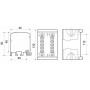 Шина нульова в корпусі BTF215 2P 125A 2x15 690V