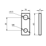 Шины переходные 3/2 (3 шт.) прямые FMC2