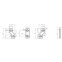 Шины переходные 3/2 (3 шт.) расширительны до FMC2