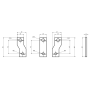 Шины переходные 3/3 (3 шт.) расширительны до FMC3