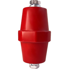 Шинный изолятор SM76*10R красный