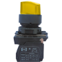 Вимикач кнопковий пластиковий FP5-AK3565230 2NO (жовтий)