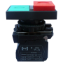 Вимикач кнопковий пластиковий FP5-AL8425 1NO 1NC (зел-червон)