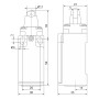 Выключатель путевой FLS15M2166