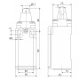 Выключатель дорожный FLS15M21P66