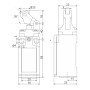 Выключатель дорожный FLS15M3566