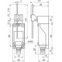 Вимикач шляховий FLS15M8107P65