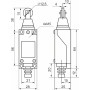 Вимикач шляховий FLS15M8112P65