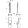 Вимикач шляховий FLS15M9101P65