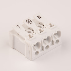 Клемма пружинная соединительная WGs3-L+N+PE