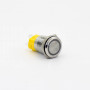 Кнопка металлическая КНМ-UL-16-FJ-EZ 220V 1NO1NC плоская с фиксацией 5A, красный TAKEL