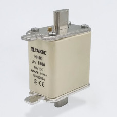 Плавка предохранителя NH00 160А 80V DC TAKEL