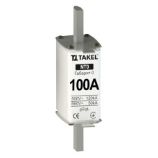 Плавка предохранителя NT0 100А TAKEL