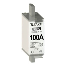 Плавка вставка предохранителя NT00С 100А TAKEL