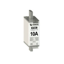 Плавка вставка запобіжника NT00С 10А TAKEL