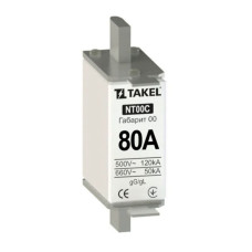 Плавка предохранителя NT00С 80А TAKEL
