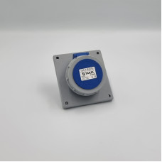 Розетка стационарная внутренняя 4132 16А 220В 2Р+Е IP67 Argent TAKEL